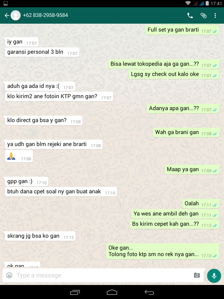 Waspadai Penipuan Jual Beli Online - Cek Identitas Penjual Sebelum Transaksi