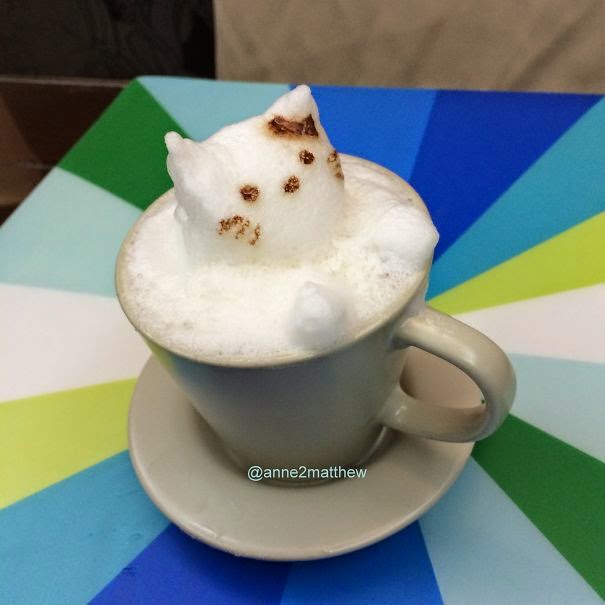 Kreasi 3D Latte Yang Menggiurkan