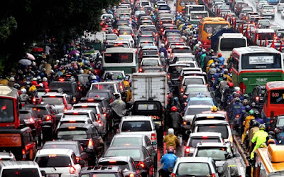 Jalanan di Jakarta akan macet total!
