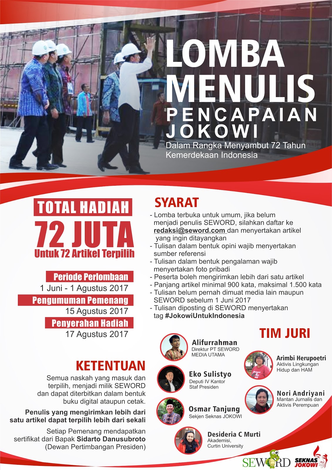 Kantor Staf Presiden Kawal Pembentukan Relawan Jokowi