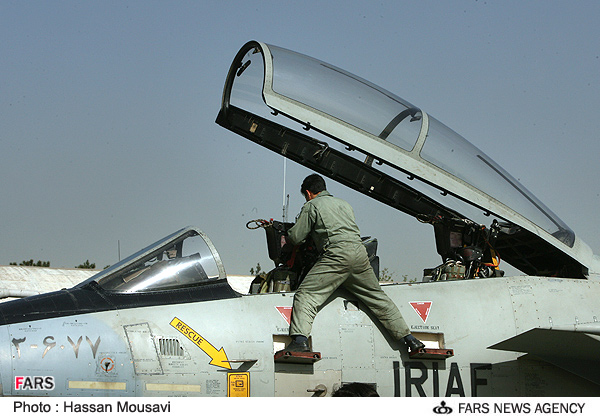 **Iran Air Force: Satellites and F-14 Tomcats Jet Fighter**