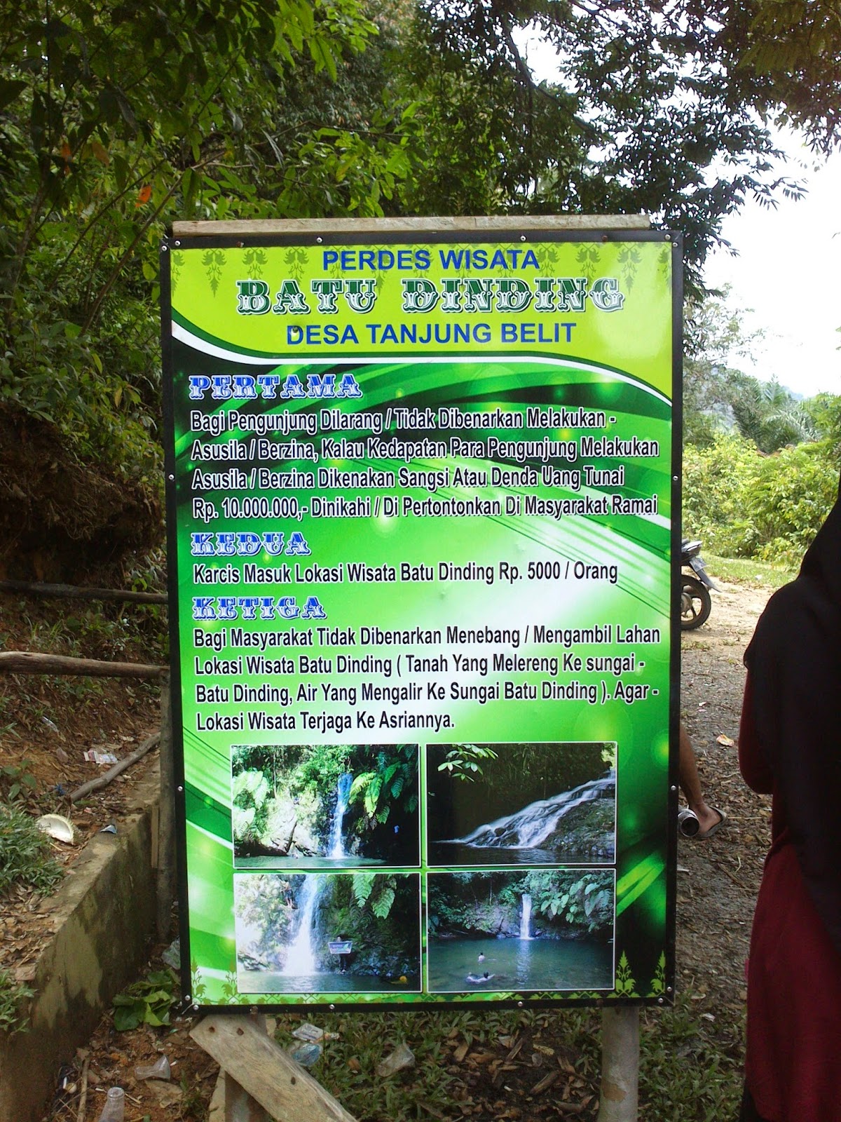  &#91;CATPER&#93; One Day Trip ke Air Terjun Batu Dinding Lipat Kain Riau