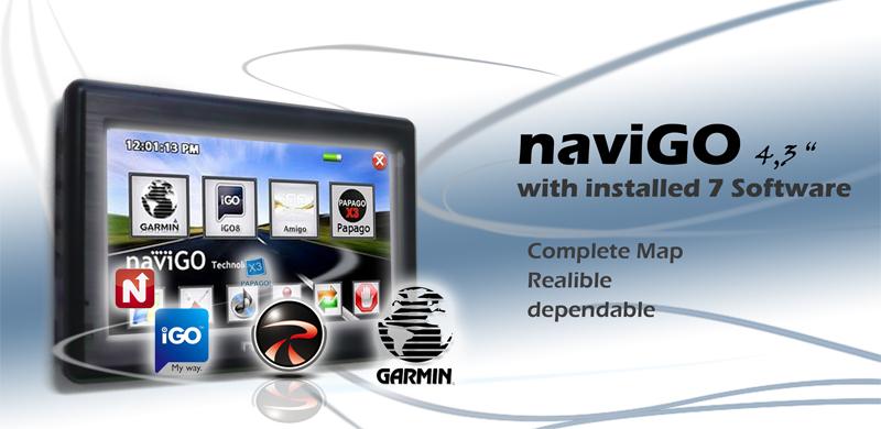 Dujual GPS Navigo 4,3 " 7 software installed , murah