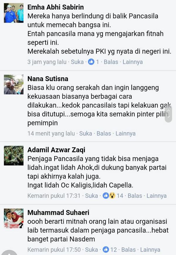 MAKIN NGAWUR! Nasdem Anggap Victor Laiskodat Penjaga Pancasila
