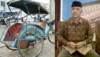 Kisah Sukses Sanim, Tukang Becak Tak Lulus SD Punya Kini Puluhan Mobil Mewah 