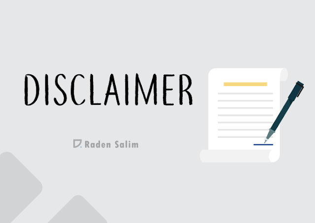 Cara Cepat Membuat Disclaimer untuk Website dan Blog