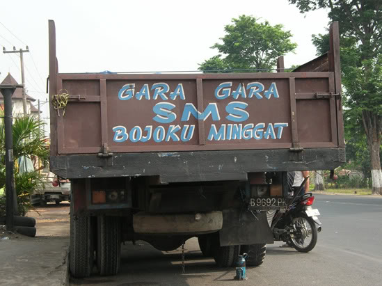 kata kata mutiara di truck 