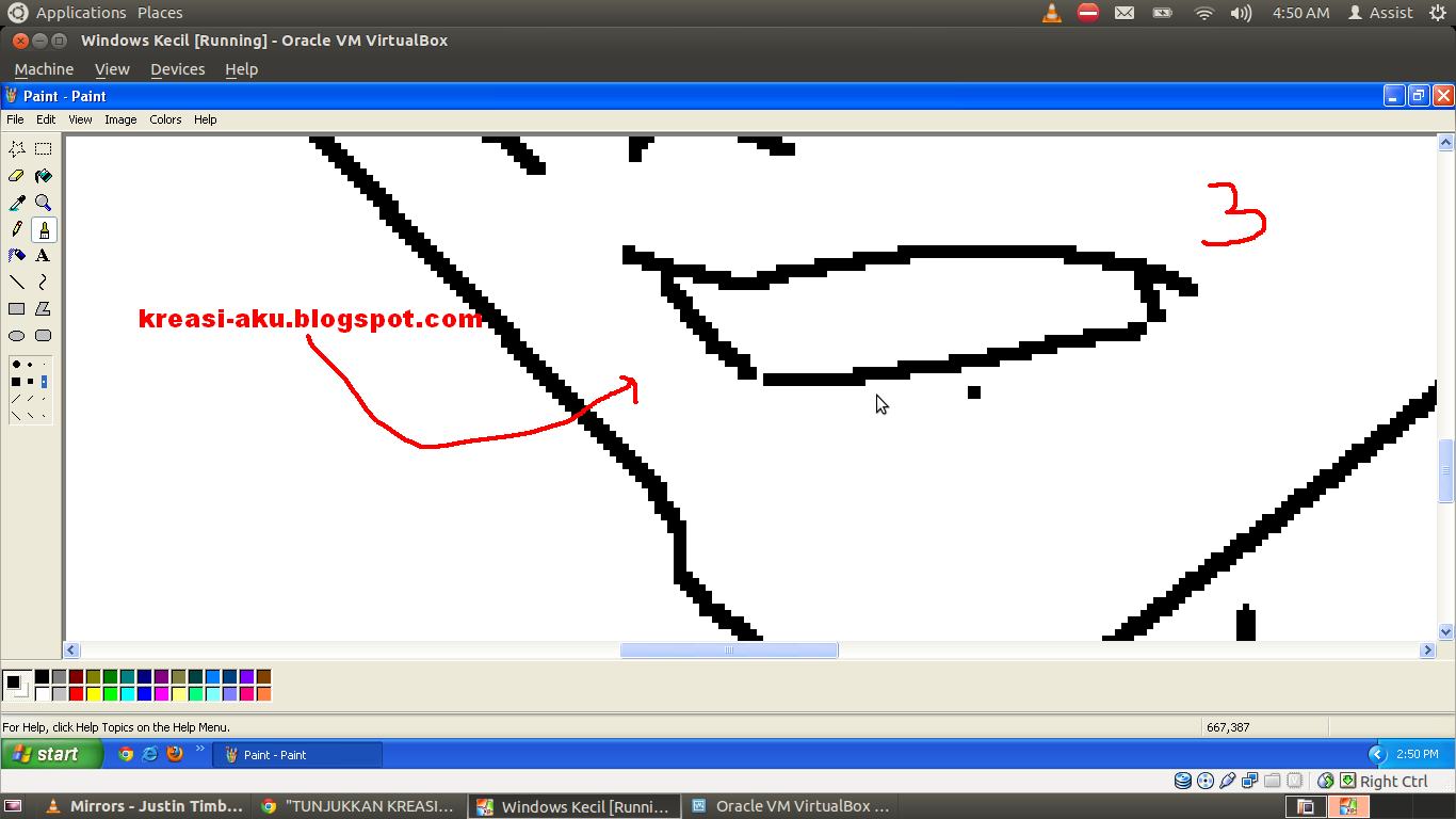 Ane Ajarin nih &quot;Membuat Karacter Sendiri &amp; Kata Mutiara&quot; by ms.Paint 