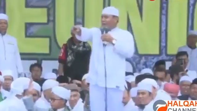 Heboh! Gus Nur Sindir Keras Menteri Agama di Reuni Akbar 212 