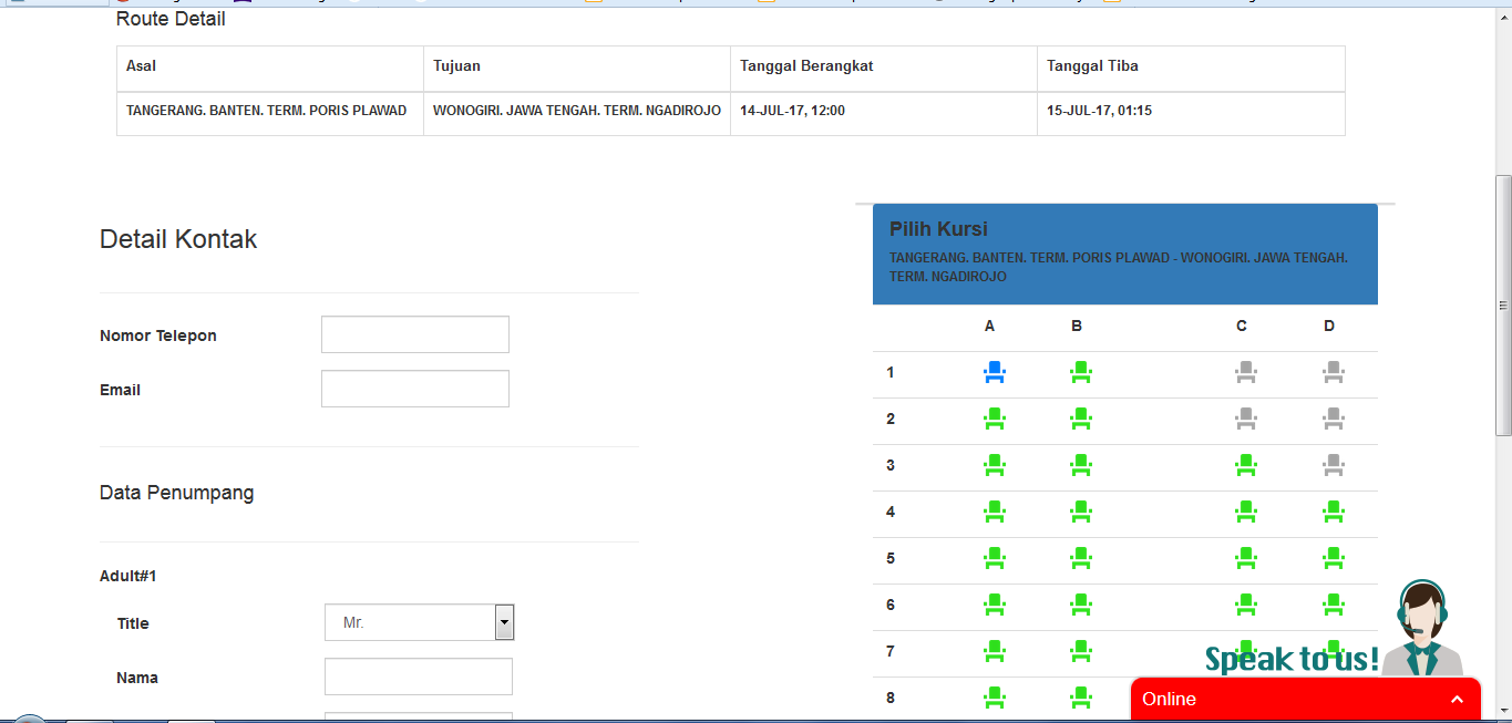 Inovasi Pemesanan Tiket Bus Online di Indonesia &#91;UPDATE&#93;