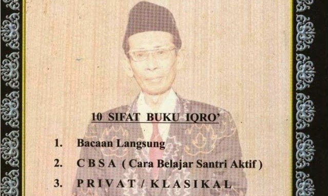 Alhamdulillah, Terungkap Misteri Kakek Dibalik Sampul Buku Iqro