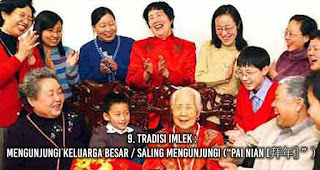 12 tradisi yang biasa akan dilakukan saat perayaan Imlek