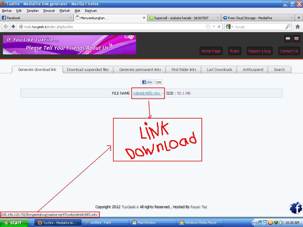 Cara Download File di Mediafire yang Terkena SUSPEND