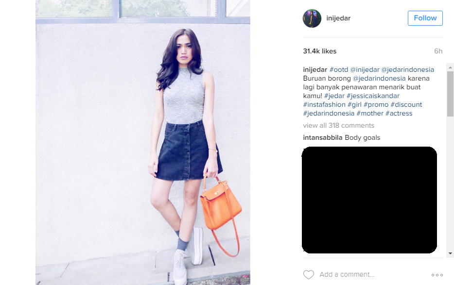 Instagram Cewek-Cewek Cantik Ini Sering Dispam Olshop Nakal