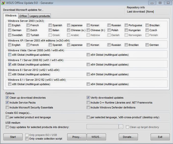 Cara Update Windows secara offline