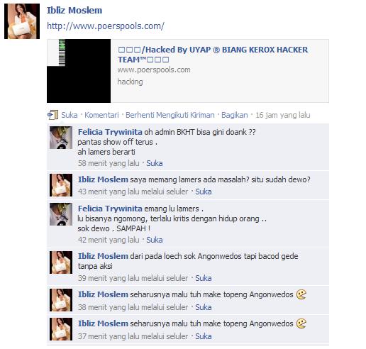 Komunitas Sok Hacker Terlalu Banyak Omong BKHT ( BIANG KEROK HOMO TEAM ) !!