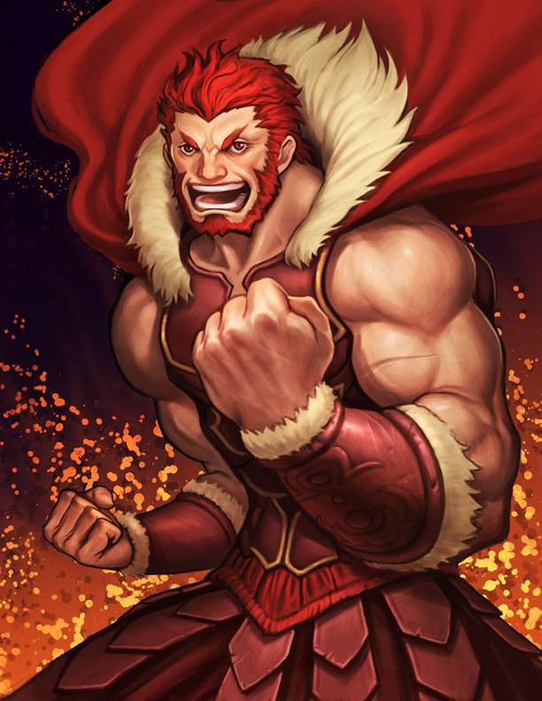 Karakter Anime berambut merah