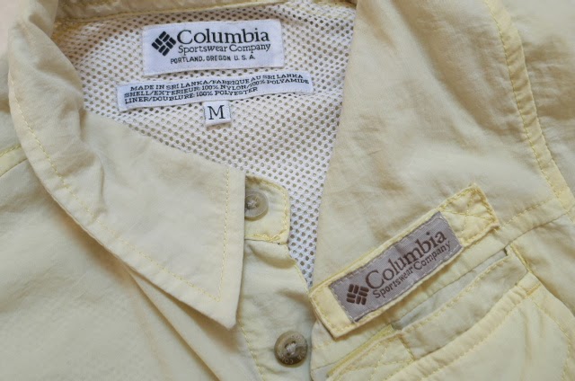 Terjual kemeja Columbia PFG 