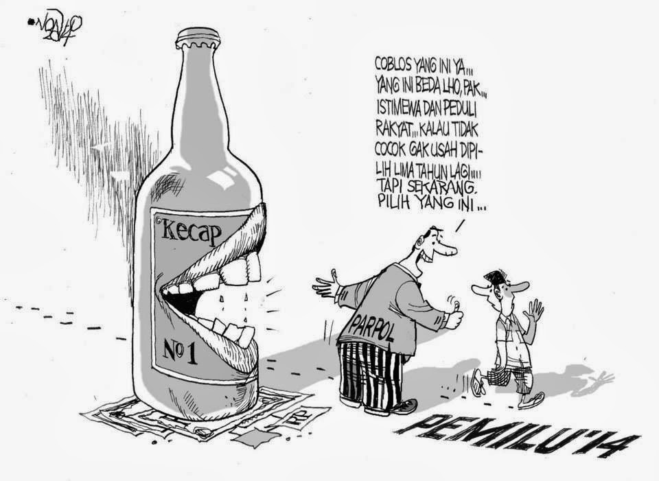 &#91;COMIC&#93;PEMILU = PEMILIHAN KORUPTOR SECARA DEMOKRASI...AWAS TERTIPU!.