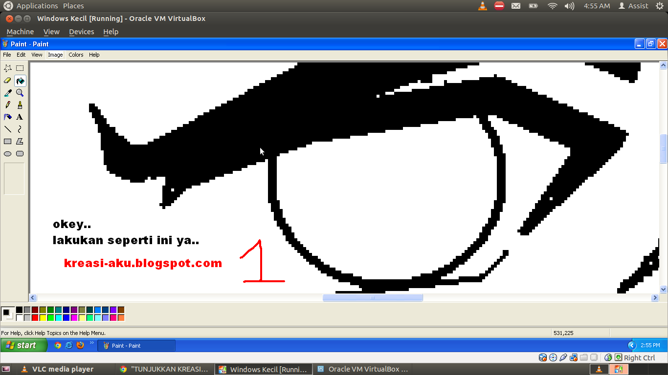 Ane Ajarin nih &quot;Membuat Karacter Sendiri &amp; Kata Mutiara&quot; by ms.Paint 