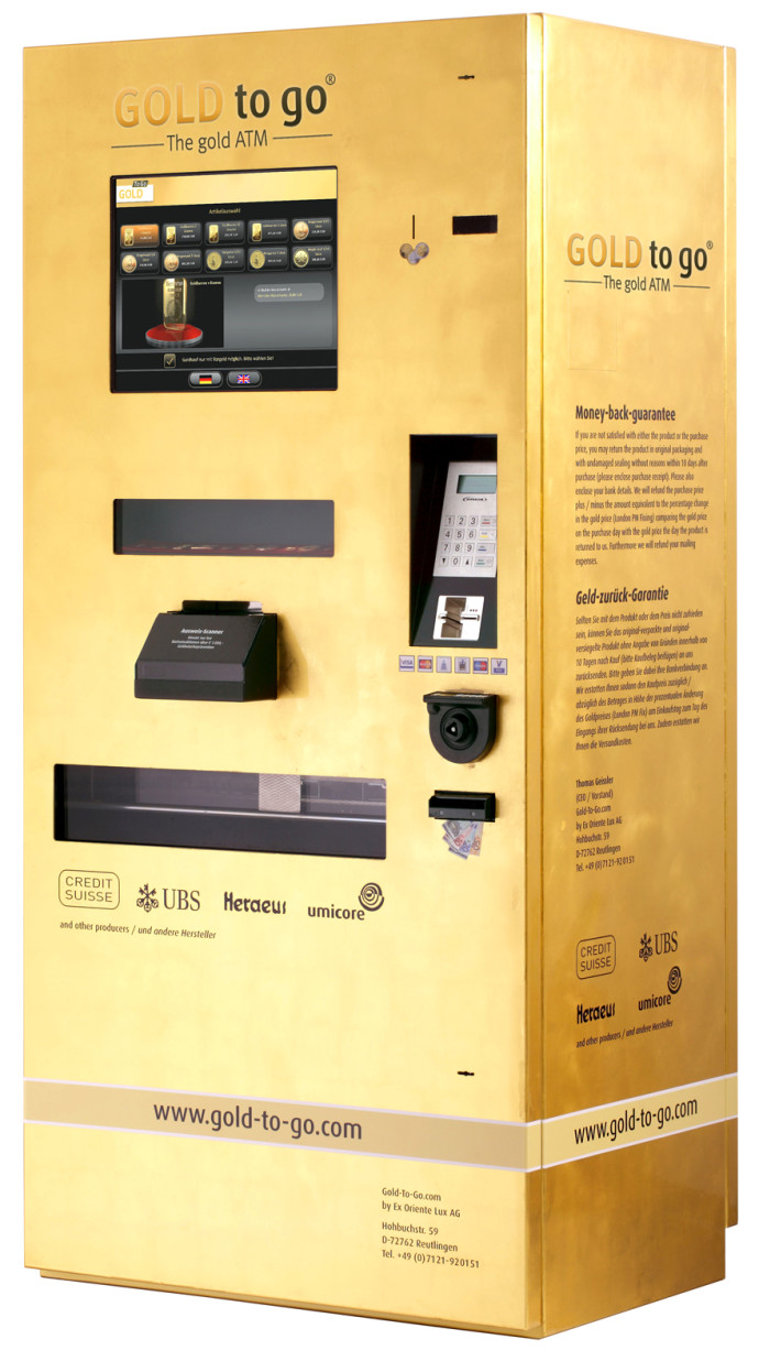 Inovasi Mesin ATM yang Mengeluarkan Emas di Dubai.