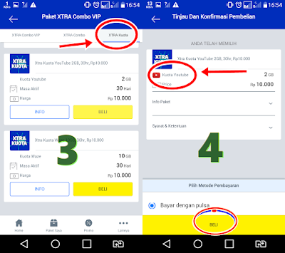 Trik Membeli Kuota Besar Harga Murah Kartu xl