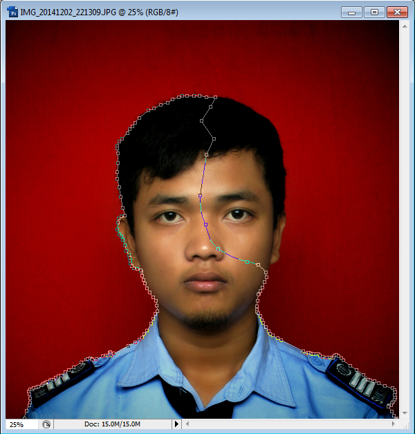 &#91;PHOTOSHOP&#93; Cara Membuat Sebagian Kepalamu Menjadi Tengkorak Dengan Photoshop