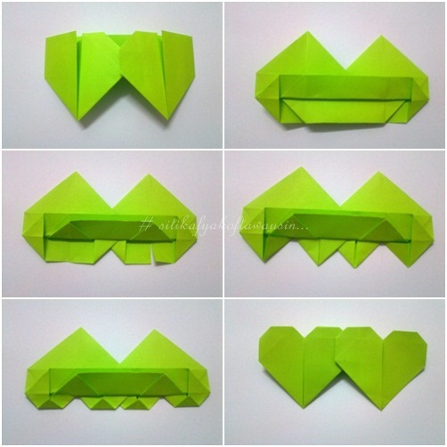 &#91;Recharge Your Creativity&#93; Tutorial Kertas Origami Hati Ini Pasti Bikin Doi Melting!