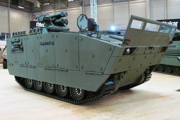 Otokar Introduces New 18 Tonnes Amphibious Tracked Vehicle