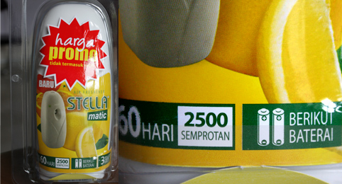 Pengharum Ruangan Otomatis Stella Matic plus Refill, Murah banget gan