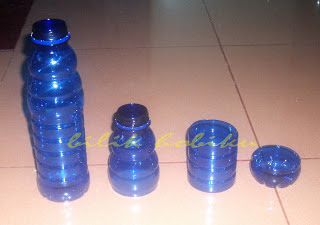 Buat lampion dari botol bekas untuk takbiran keliling..