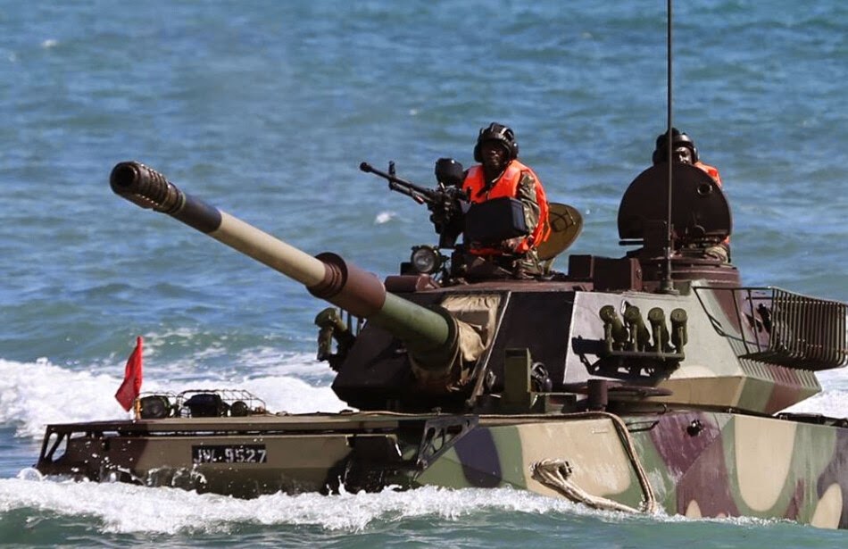 Marinir China dan Tanzania Latgab 1 Bulan Di Tanzania