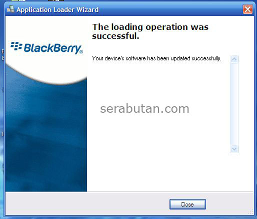 info buat yang mau install ulang OS BB