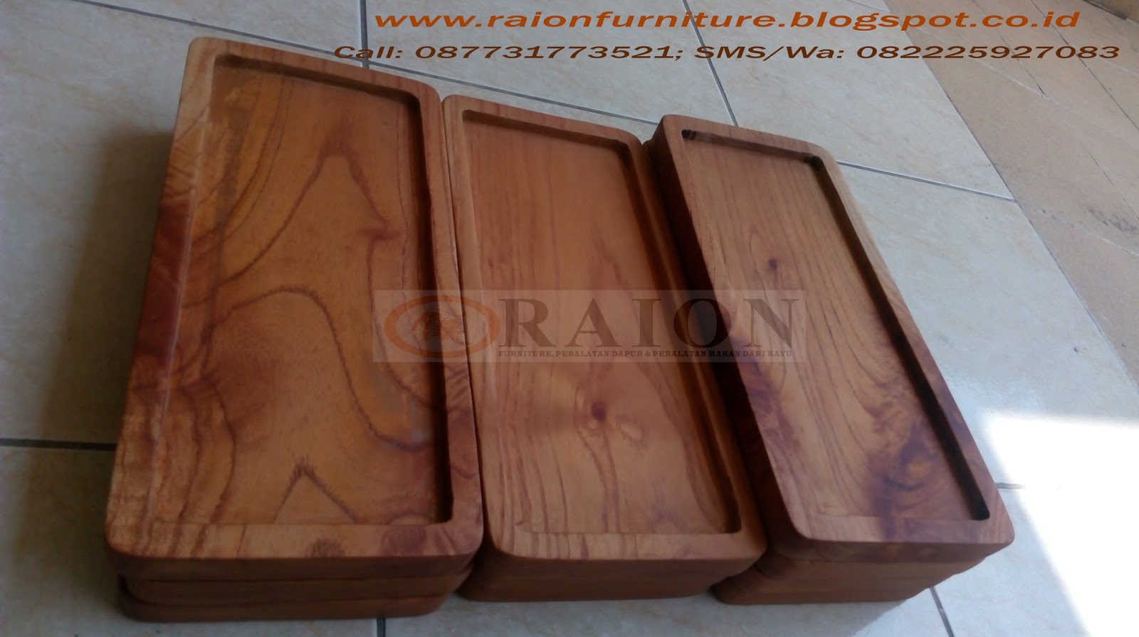 Peralatan Makan dan Dapur Dari Kayu by: Raion Furniture
