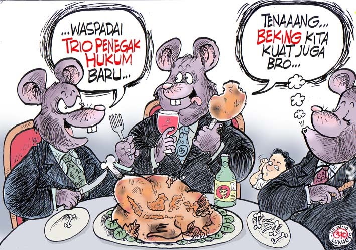 Korupsi Dalam Karikatur