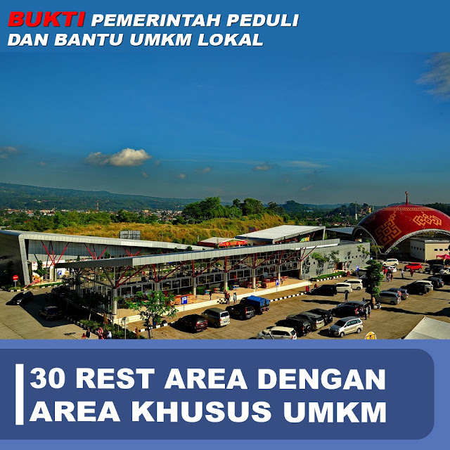 Jasa Marga Alokasikan Area Khusus UMKM di 30 "Rest Area"