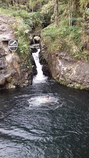 &#91;CoC Regional: Lokasi Wisata&#93; Main Air di Curug Telu Baturaden
