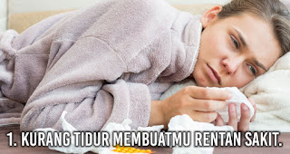 Wajib tahu! 5 Efek buruk kurang tidur bagi organ tubuhmu