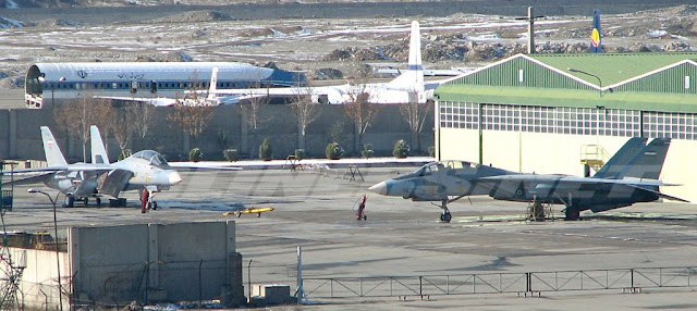 **Iran Air Force: Satellites and F-14 Tomcats Jet Fighter**