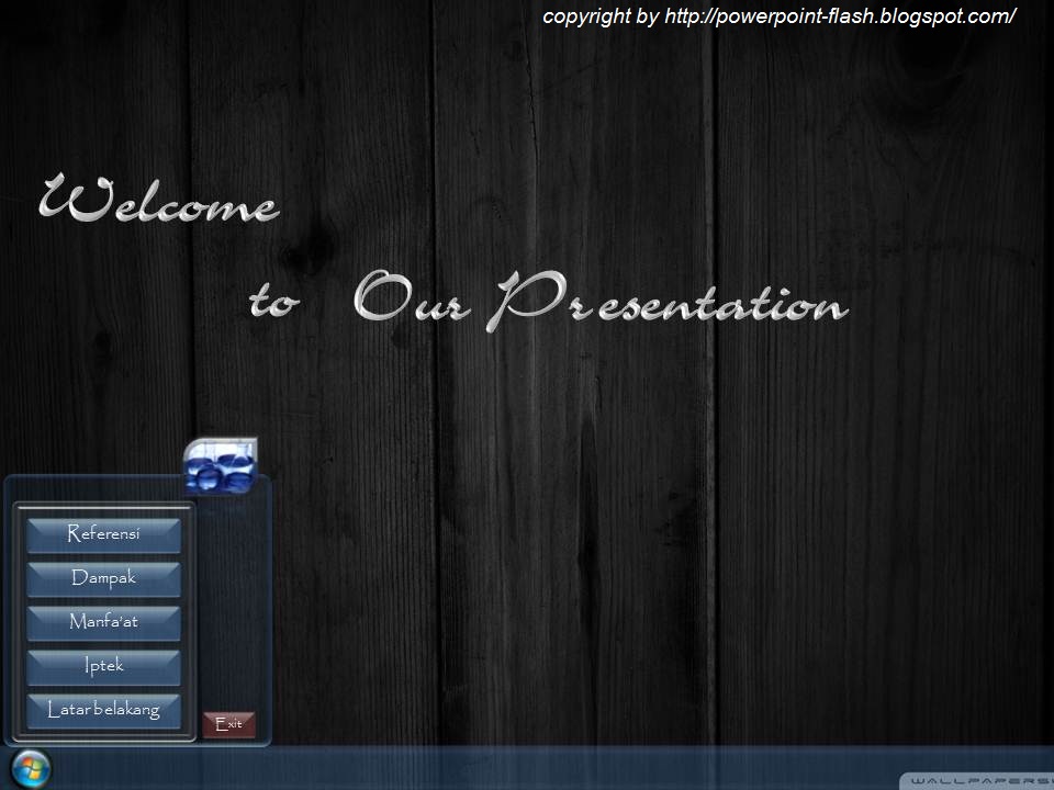 jasa pembuatan presentasi (Microsoft PowerPoint Berbasis Flash)