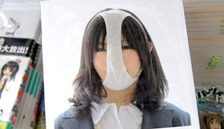 .: Jepang punya trend pake Sempak di muka dan Gigi Taring