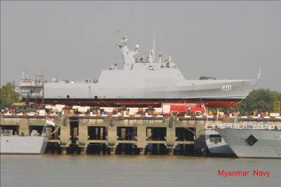 Myanmar Navy Luncurkan 2 Kapal Berteknologi Stealth 