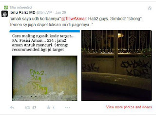 Hati-hati, Coretan di Tembok Rumah Bisa Jadi Kode untuk Perampok !