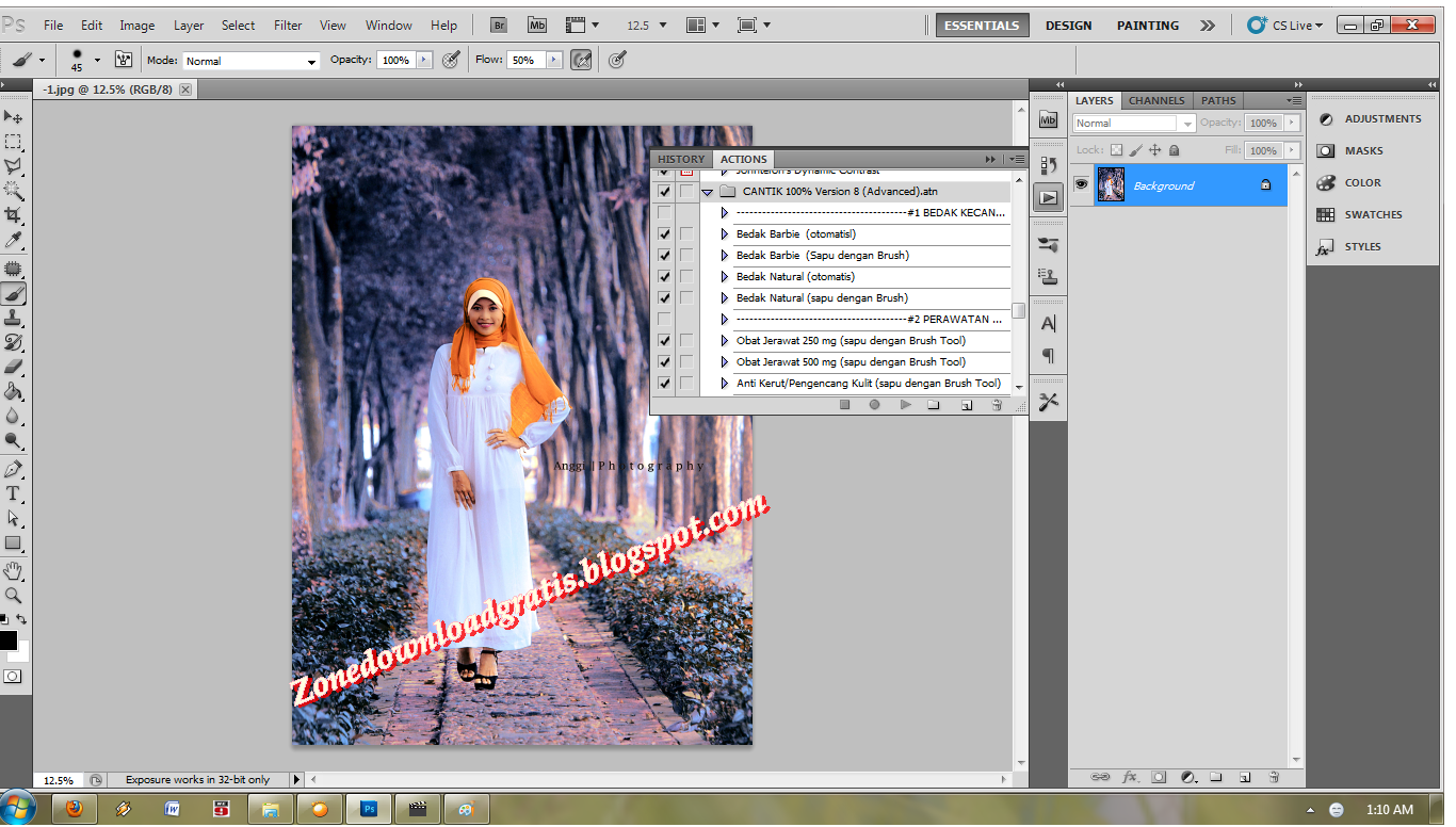 &#91;Share&#93; John Tefon Action Photosop Cantik 100%