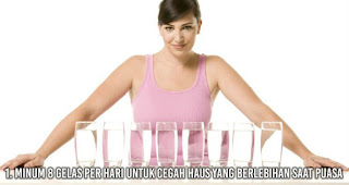 Tips Unik Agar Tidak Haus Berlebihan saat Puasa!