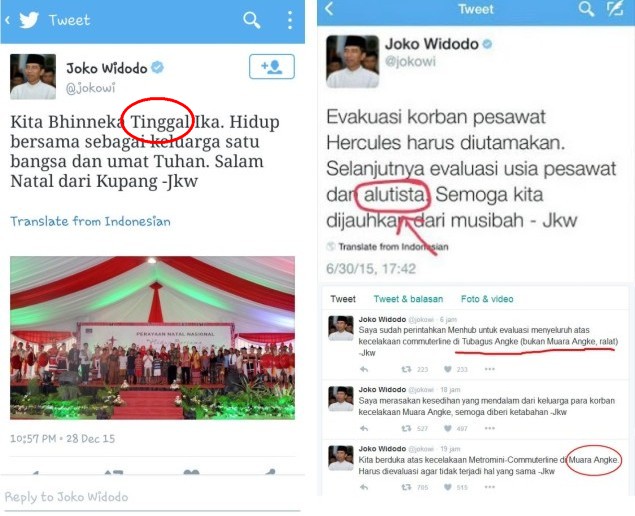 KAPSUL CEBONG, Salah lg, Akun @jokowi Sebut Merauke Ujung Paling &quot;Barat&quot; Indonesia