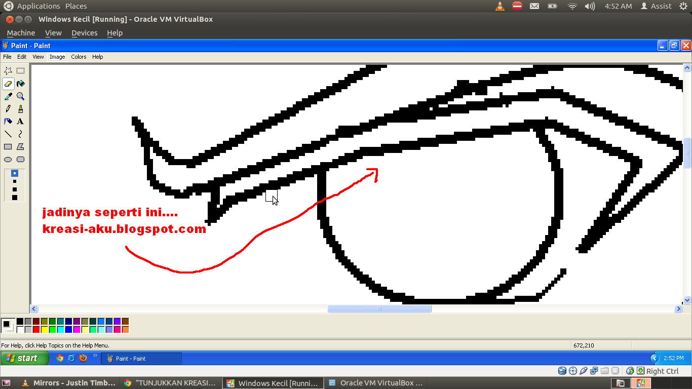 Ane Ajarin nih &quot;Membuat Karacter Sendiri &amp; Kata Mutiara&quot; by ms.Paint 