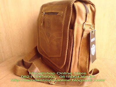 Tas Selempang Kulit Asli