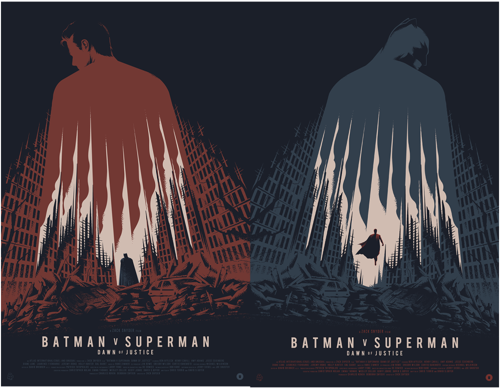 Poster Batman V Superman Buatan Fans Gak Kalah Keren dari Poster Resminya