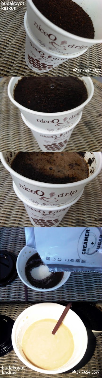 Nice O Drip | Instant Coffee Drip ~ Cara hemat nikmatin kopi cafe di rumahan ~(‾▿‾~)